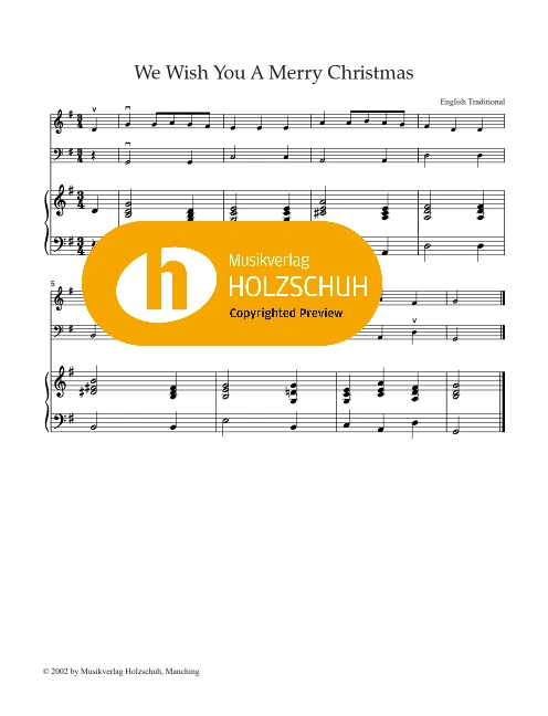 We Wish You A Merry Christmas